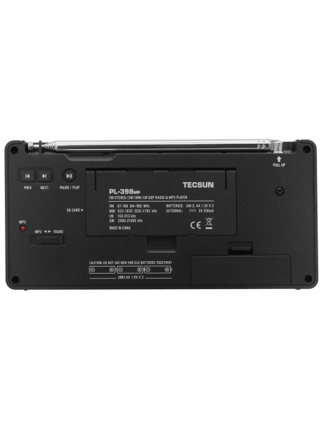 цифровой радиоприемник Tecsun PL-398MP (export version) black