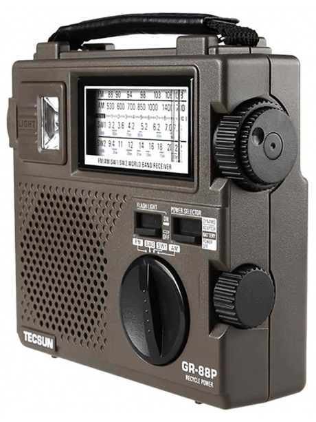 портативный радиоприемник для похода Tecsun Green-88P (export version) sand