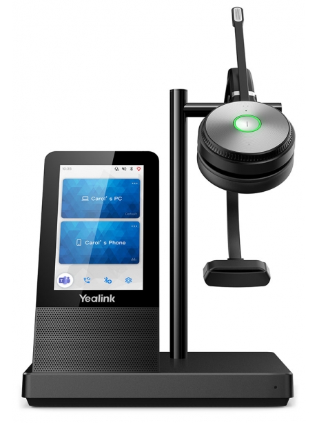 Профессиональная беспроводная DECT гарнитура Yealink WH66 Mono UC 