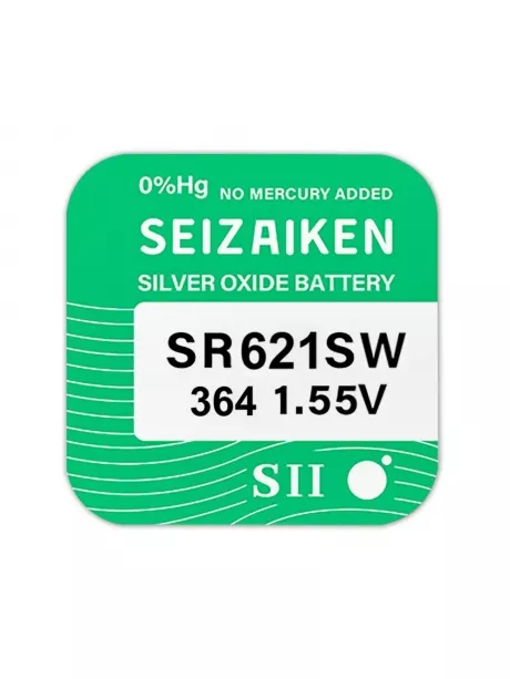 батарейка для часов SEIZAIKEN SR-621 SW/364 