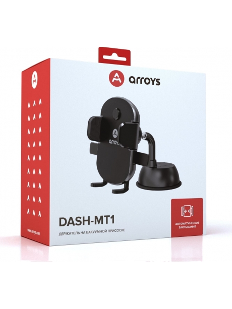 автомобильный держатель на присоске Arroys Dash-MT1 black