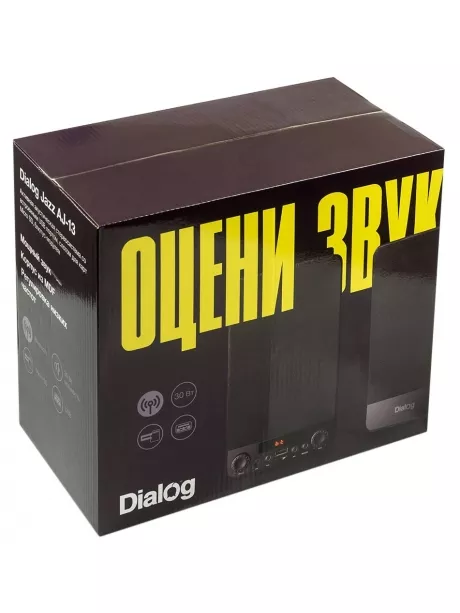 колонки для компьютера Dialog AJ-13 cherry