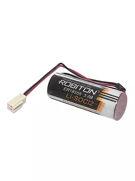 литиевая батарейка с коннектором HU-2 Robiton ER 18505-HU2 