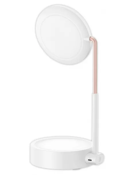 настольное зеркало с подсветкой Baseus Smart Beauty Series Lighted Makeup Mirror with Storage Box white