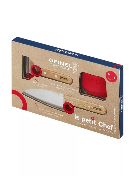 набор ножей для ребенка Opinel Le Petit Chef Set 