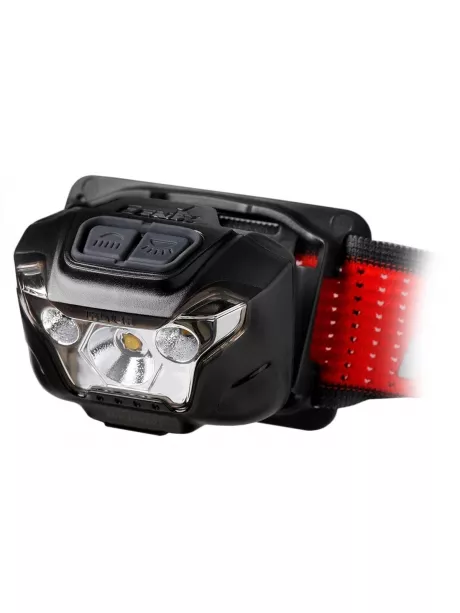 аккумуляторный налобный фонарь для трейлраннинга Fenix HL18RT черный