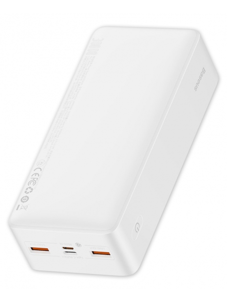 внешний аккумулятор Baseus Bipow Digital Display Power bank 30000mAh 20W white