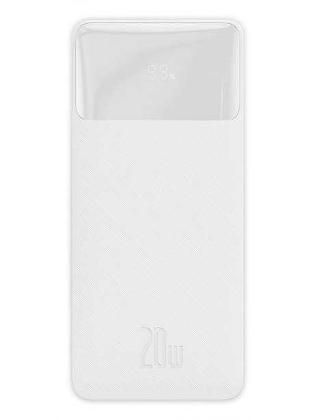 внешний аккумулятор Baseus Bipow Digital Display Power bank 10000mAh 20W white