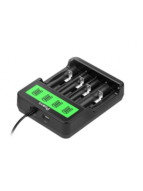 зарядное устройство для аккумуляторов POWXS PW-6754 черный