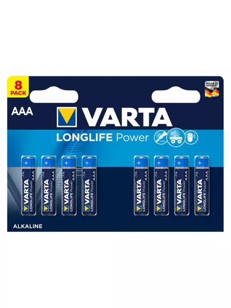 батарейка Varta LR03/AAA LONGLIFE Power-8BL 