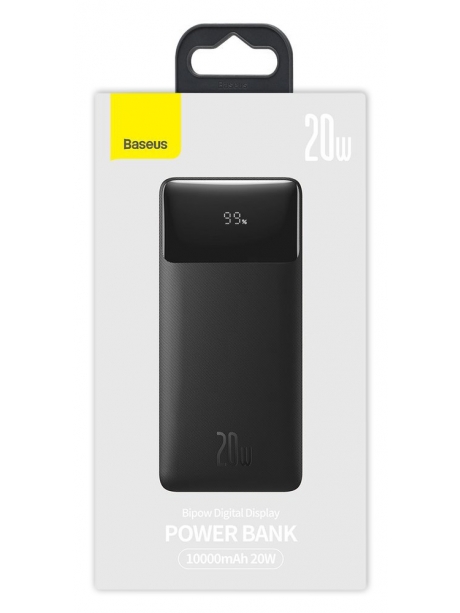 внешний аккумулятор Baseus Bipow Digital Display Power bank 10000mAh 20W black