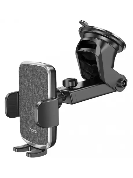 держатель со штангой Hoco CA95 Polaris push-type telescopic suction cup car holder black