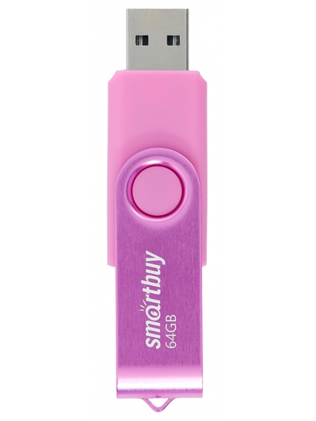флешка USB SmartBuy Twist 64GB pink