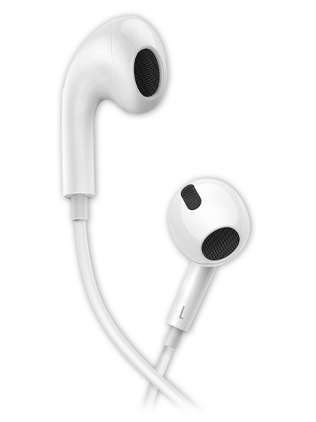 проводные наушники с микрофоном Baseus Encok 3.5mm lateral in-ear Wired Earphone H17 white