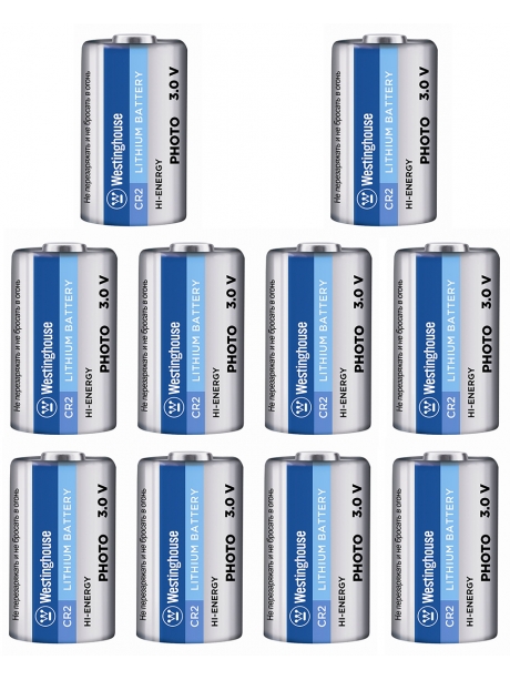 батарейки Westinghouse CR2 10шт. 