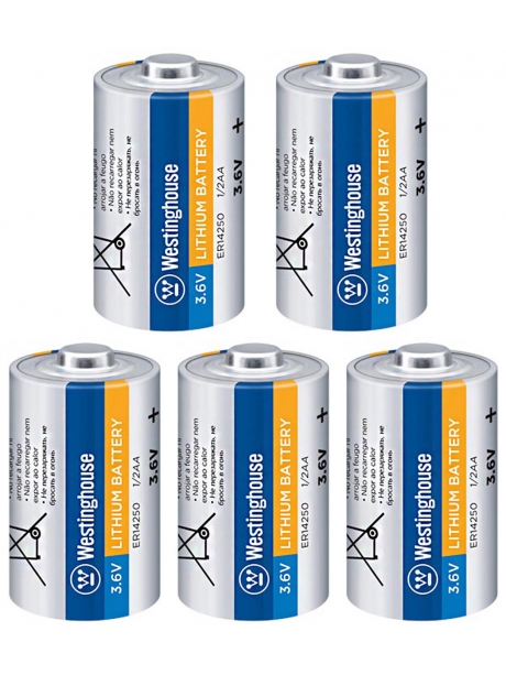 батарейки Westinghouse ER 14250 (1/2AA) 5шт. 