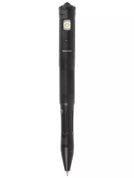 ручка тактическая с фонарём и стеклобоем Fenix T6 black
