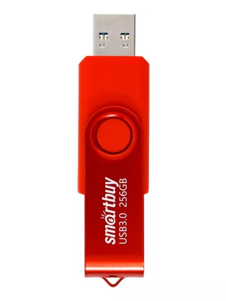 флешка USB 3.0 SmartBuy Twist 256GB 3.0 red