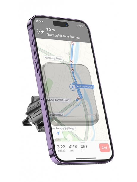 держатель на решетку воздуховода Hoco H40 Climber magnetic car holder (air outlet) black