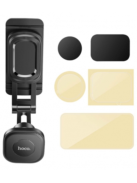 держатель на 3М скотче со штангой Hoco H4 Mike magnetic car mount (center console) black