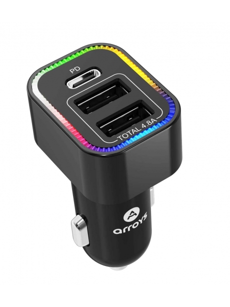 автомобильное зарядное устройство Arroys CR-6 