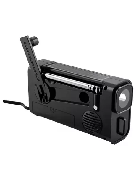 портативный походный радиоприемник XHDATA D-608WB black orange