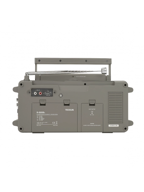 всеволновый профессиональный радиоприемник Tecsun S-2200x (export version) dark grey