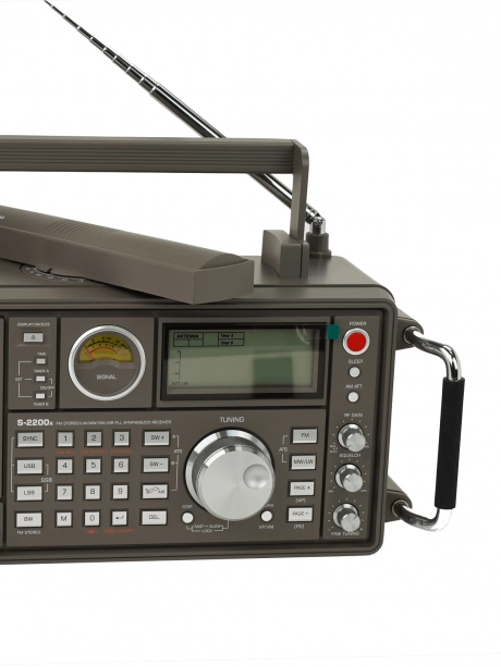 всеволновый профессиональный радиоприемник Tecsun S-2200x (export version) dark grey