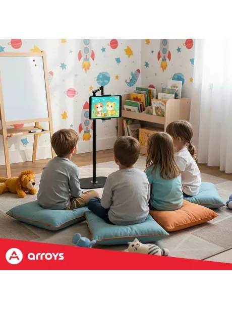 подставка напольная для планшета Arroys F-LU14 black