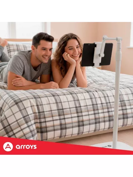 подставка напольная для планшета Arroys F-LU14 white