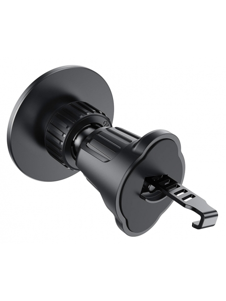 магнитный держатель MagSafe Hoco H12 Fine jade ring magnetic car holder (air outlet) black