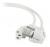 кабель питания Gembird PC-186-VDE 1,8 м white