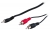 кабель межблочный Gembird 3.5mm&gt;2xRCA 1.5m (M/M) CCA-458 