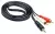 переходник ATcom 3 m jack3.5(m)->2RCA(m) 