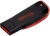 флешка USB SanDisk CZ50 Cruzer Blade 32Gb black red