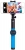 монопод для селфи с двумя креплениями Momax Selfie Hero Duo Selfie Pod 100cm KMS10 blue