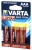 батарейки (4 шт.) Varta LR03/AAA LONGLIFE Max Power-4BL 