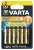 батарейки (6 шт.) Varta LR03/AAA LONGLIFE-4+2BL 