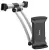 держатель на подголовник Hoco CA62 Handsome aluminum rear pillow in-car holder silver black