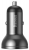 автомобильная зарядка в прикуриватель с дисплеем Baseus Digital Display Dual USB 4.8A Car Charger 24W grey