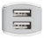 автомобильное зарядное устройство Hoco Z23 grand style 2USB 2.4A white