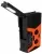 переносной радиоприемник на солнечной батарее Retekess HR12W black orange