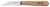 кухонный нож Opinel №114 для чистки овощей 