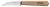 кухонный нож Opinel №114 для чистки овощей 