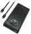 внешний аккумулятор с подсветкой и Power Delivery Baseus Amblight Digital Display Quick Charge Power Bank 30000mAh black
