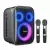 колонка Bluetooth с функцией караоке Tronsmart Halo 200 with 2 MIC Karaoke 120W black