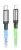 кабель для быстрой зарядки iPhone Hoco U112 Shine PD charging data cable for iP gray