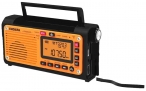 портативный походный радиоприемник XHDATA D-608WB black orange