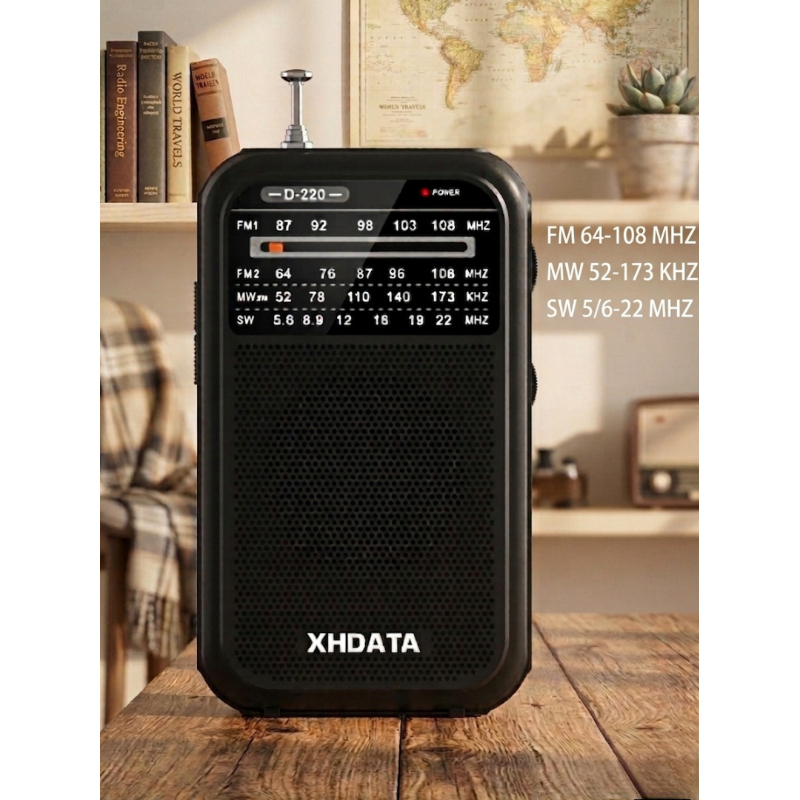 Компактный радиоприемник XHDATA D-220